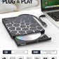 External CD DVD Drive,8 in 1 USB 3.0 and Type-C Disc Reader Writer Burner Player,Slim and Portable CD DVD +/-RW Optical Drive for PC Laptop Desktop MacBook Mac Windows Linux OS Apple (8 in 1)