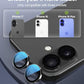 PandaShield 2-Pack Camera Lens Protector for iPhone 17/16/16 Plus, [Anti-Reflection & 98% High Transparency], 9H Explosion-Proof Glass, Anti-Scratch, Easy Installation, Case Friendly, Black