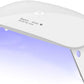 Kepma UV LED Nail Dryer Mini lamp Portable Curing Light for Gel Nail Polish,6w(White)