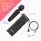 Yarosi Micro Handheld Massage Wand – Smallest, Most Powerful Cordless Massager for Back, Neck, Legs, Hands, Full Body Pain Relief & Stress Recovery (Travel-Friendly)