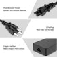IEFUU 65W 45W Charger Compatible with Dell Laptop Inspiron 11/13/14/15/17 3000 5000 7000 Series 3583 3593 5570 Latitude E5450 XPS 13-65 45 Watt AC 2-in-1 Computer Adapter Power Cord 4.5 * 3.0 mm Jack