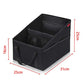 YOOFAN Car Seat Organizer - Passenger Seat Organizer, Collapsible Small Car Seat Storage Organizer for Console Front/Back, Automotive Backseat Organizer with Belt 4 Cup Holders for Kids Accessories