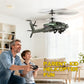 XIKOTEC RC Helicopter, Remote Control Helicopter Toy for Kids, Beginners and Adults with Altitude Hold, Gyro & LED Light, 2 Batteries & USB-C Charging, Gift for Boys Ages 8-12 (Green)