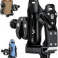 Kewig Anti-Theft Motorcycle Cup Holder, Extra Large Adjustable Size Bike Water Bottle Holder for 1.95-3.6" Diameter Bottles, Drink Holder for Stroller, Moto, Bicycle, Scooter, Wheelchair
