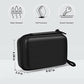 Againmore Hard Case Compatible with Analogue Pocket Handheld Game Console, Portable Mini Game Player Storage Bag for Video Games Cards, Charging Cable and Accessories (Box Only)-Black