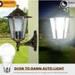 4-Pack Dusk to Dawn LED Light Bulbs, 75W Equivalent, Daylight 5000K 1,100LM, Automatic On/Off Outdoor Light, E26 A19 10W Bright Porch Light Bulbs, for Indoor/Outdoor Yard Patio Garage Garden