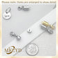 Magnetic Necklace Clasp with Lobster Clasp,14K Gold and Silver Magnetic Jewelry Clasps for Necklace Extender Bracelet Closures