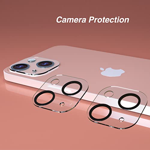 Ailun 3 Pack Camera Lens Protector for iPhone 15 / iPhone 14 ＆ iPhone 15 Plus/iPhone 14 Plus,Tempered Glass,9H Hardness,Ultra HD,Anti-Scratch,Case Friendly,Does not Affect Night Shots