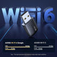 UGREEN WiFi Adapter for Desktop PC, AX900 USB WiFi 6 Adapter with 5GHz/2.4GHz Dual Band, Built-in Driver for Windows 10/11