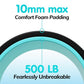 3 Pack Back Roller- Yoga Wheel for Back Pain Reliefn & Stretching, Back Wheel for Deep Tissue Massage, Foam Roller for Physical Therapy & Exercise