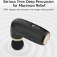 A1 Super Mini Massage Gun, Percussion Deep Tissues Muscle Massager, Travel Massage Gun, Compact Sports Massager, Portable Handheld Massager for Office, Home, Athletes(Black)