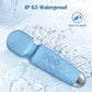 LUMIO Body Back Relaxation Massager - Mini - Travel - 9 Speeds 19 Modes - for Back - Foot - Arm Muscle Relaxation (Blue) (Blue)