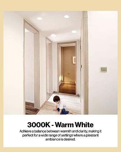 Sunco 6 Pack BR30 Light Bulb LED Recessed Can Light Bulbs, Indoor Flood Light Bulb 850 LM, 11W (65W Equivalent), 3000K Warm White, Dimmable, E26 Base, for Home, Kitchen, Bedroom UL