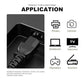 10FT 3-Prong AC Power Cord for ION Speakers & Monster Rockin Roller – Replacement Cable for Block Rocker, Tailgater, Pathfinder & Total PA Series