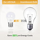 Vgogfly LED Bulb 3W 25 Watt Equivalent Light Bulbs Night Stand Table Lamp Warm White 2700K LED Energy Saving E26 Medium Screw Base for Home Light 4 Pack