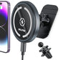 OHLPRO for MagSafe Car Mount Charger iPhone Wireless Car Charger, Stick on Dashboard Magnetic Phone Holder Mount for iPhone 17 Pro Max 16 15 14 Series, 15W Fast Charging, Aluminum Shell
