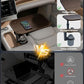 Car Desk for Laptop, Car Table & Car Tray with 360° Rotating Cup Holder, Adjustable Height Car Food Tray, As Car Table Tray or Car Seat Tray, Compatible with Tesla Model 3/Y/S, Ford / Most Vehicles