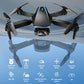 Oddire Drone with Camera - Drones for Adults, with 2 Batteries, Carrying Case, Propellers, 1080P HD Foldable Drone with Stable Hover, Trajectory Flight, Gravity Control, One Key Take Off/Land, 3D Flip