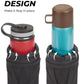 KEMIMOTO Motorcycle Cup Holder, Oxford Fabric Motorcycle Drink Holder with 0.6"-1.5" Alligator Clamp, Universal Water Bottle Cup Accessories for Bike, ATV/UTV, Scooter, Boat, Walker