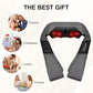 Nekteck Shiatsu Neck & Back Massager with Heat – Electric Kneading Shoulder Massager for Relaxation, Comfort, and Stress Relief (Not Cordless)