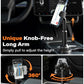 APPS2Car Universal Car Cup Phone Holder | Quick Extension Long Arm | 360° Swivel | Adjustable for iPhone, Samsung, Google, and All Smartphones | Stable & No Shake Design