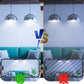 DAYBETTER LED Light Bulbs, A19 5000K Daylight Light Bulbs 100 Watt Equivalent, 1500LM Bright White Light Bulbs, E26 Standard Base, Non-Dimmable, 15 Watt Lightbulbs for Home Office, 12 Pack
