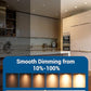 DEWENWILS 10-Pack GU10 LED Bulb Dimmable, 3000K Warm White GU10 Bulb Replacement for Track Lighting, 500LM, 7W(50W Equivalent) LED Light Bulb for Kitchen, Range Hood, Living Room, Bedroom