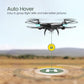 Holy Stone HS110D FPV RC Drone With 1080P HD Camera Live Video 120 Wide Angle WiFi Quadcopter With Gravity Sensor, Voice Control, Gesture Control, Altitude Hold, Headless Mode, 3D Flip RTF 2 Batteries