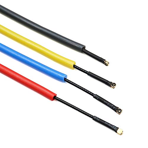 12pcs Plastic Protection Antenna Tube with Caps for RC Cars FPV Drone Receiver Antenna Frsky XM+ X4R X4RSB