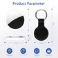 Air Tracker Tag 2 Pack [Apple MFi Certified] with Find My(iOS Only), Key Finder with No App Needed, Waterproof, 365-Day Standby,Wallet Key Bag Luggage Tracker
