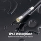 Teslong Two-Way Articulating Borescope with Light, Industrial Endoscope Inspection Camera with Articulated Probe, Flexible Mechanic Fiber Optic Snake Scope Cam for Wall Automotive Engine Inspect-5FT