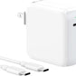 Charger for MacBook Air MacBook Pro 13 14 15 16 inch 2025 2024 2023 2022 2021 2020, M1 M2 M3 M4 Laptop 70W USB C Power Adapter, iPad, LED, 6.6FT USB-C Cable, Charging as Fast as Original Quality
