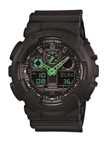 Casio Men's GA-100 XL Series G-Shock Quartz 200M WR Shock Resistant Watch