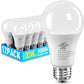 12 Pack LED Light Bulbs 100 Watt Equivalent, A19 15W 5000K Daylight, Super Bright White Light 1500 Lumens, E26 Standard No Flicker Energy Saving Lamp Bulb for Home, Bedroom, Office, Non-Dimmable