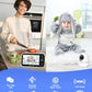 GoodBaby 5" Baby Monitor with Camera and Audio, No WiFi Secure Camera, 30-Hour Battery, Remote PTZ, Auto Night Vision, Room Temperature, Two-Way Audio，Lullabies，960 ft Range