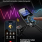 Nulaxy 2026 KM18 Upgraded 48W Bluetooth 5.4 Car FM Transmitter, Fast Charging PD30W+QC3.0 18W, 1.44" Screen Flexible Gooseneck, Radio Adapter for Hands-Free Call & Music via BT/FM/AUX/TF, Cars Trucks