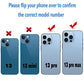 2 Sets LEAFE for iPhone 13 Pro and iPhone 13 Pro Max Camera Lens Replacement, OEM Original Camera Glass Lens with Pre-Installed Adhesive+Repair Tools