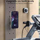 MagSafe Phone Grip Holder Dual-Sided Magnetic Finger Ring Adjustable Kickstand Loop for iPhone 17/16 Pro Max/15 Plus/14 Pro/13 Mini/12, Samsung, Magnet Phone Stand Grip Compatible with Mag Car Mounts