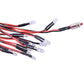 Globact Rc Car Headlights Taillight Rc Truck Led Lights Flashing Light Lamp 12 LED 5 Operation Modes for 1/10 Rc Trucks, Crawler, Off-Road, Sport Racing