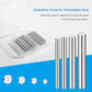 RHINOCATS 400Pcs Small Magnets, 4 Different Sizes Tiny Mini Magents, Multi-Use for Fridge, DIY, Office, Hobbies, Crafts and Science