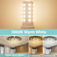 TJOY G9 LED Bulb 4W, 3000K Soft Warm White 6 Pack, Equivalent 40 Watt T4 G9 Halogen Replacement, G 9 Bi-pin Base Light Bulbs for Chandelier, 120V 450 LM 360 Beam Angle for Home Lighting, Non-dimmable