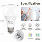 6-Packs A19 LED Light Bulbs,100 Watt Equivalent Daylight 5000K Bright Bulbs Efficient 13W,1500 Lumens E26 Base, Non-Dimmable, 15000-Hour Lifespan for Bedroom, Living Room, Office