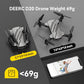 DEERC D20 Mini Drone for Kids with 1080P HD FPV Camera Remote Control Toys Gifts for Boys Girls with Altitude Hold, Headless Mode, One Key Start Speed Adjustment, 3D Flips 2 Batteries, Silver