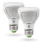 SANSI LED Grow Light Bulb for Seeds and Greens, Full Spectrum 10W Grow Light (150 Watt Equiv) with Optical Lens for Indoor Plant, High PPFD, E26 Base, 2-Pack