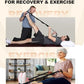 Trideer Stretching Strap for Physical Therapy & Home Rehab, Non-Elastic Yoga Strap for Stretching with Loops for Hamstring, Calf & Back Stretcher Mobility, Hip & Pilates