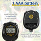 TPNEG Simple Stopwatch Timer - Easy to Use, Set Up, Read, and Carry - Large Display - On/Off, AAA Battery - Ideal for Coaches, Track and Field, Soccer Referees, Sports, Classroom