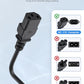 Power Cord Cable for Amplifier Musical Peavey Vox Guitar Amp PC AC Amplifiers, 18 AWG Universal AC 3-Prong Cable (6FT)