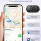 Smart Tracker Tag Item Finder 4Pack, Compatible with Apple Find My APP (iOS Only), IP67 Waterproof, Replaceable Battery, Suitable for Luggage, Bags, Wallets, Backpacks, Keys (weTag mini)