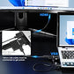 VGA to HDMI Adapter with Audio, Uni-Direction VGA (Source) to HDMI (TV/Monitor), Active VG A in HDM I Convertor Male to Female 1080P Video Dongle for Laptop,Computer,Projector