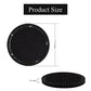 SUNCARACCL Car Cup Holder Coaster, 2 Pack Universal Bling Vehicle Insert (2.75" Diameter), Crystal Rhinestone Car Interior Accessories (Black with Black Diamond).